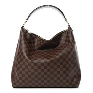 LOUIS VUITTON: Damier Ebene Portobello GM